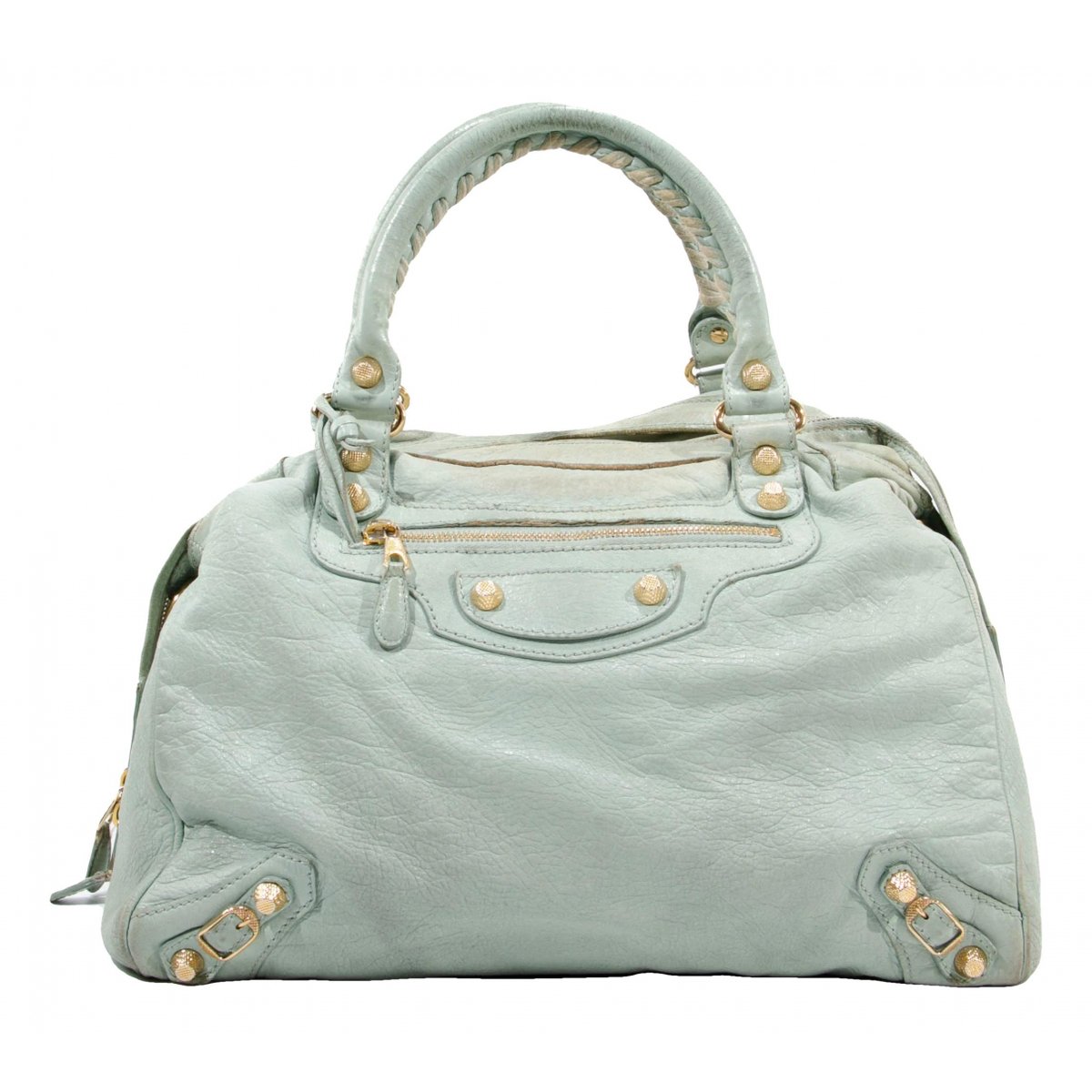 Vélo leather handbag