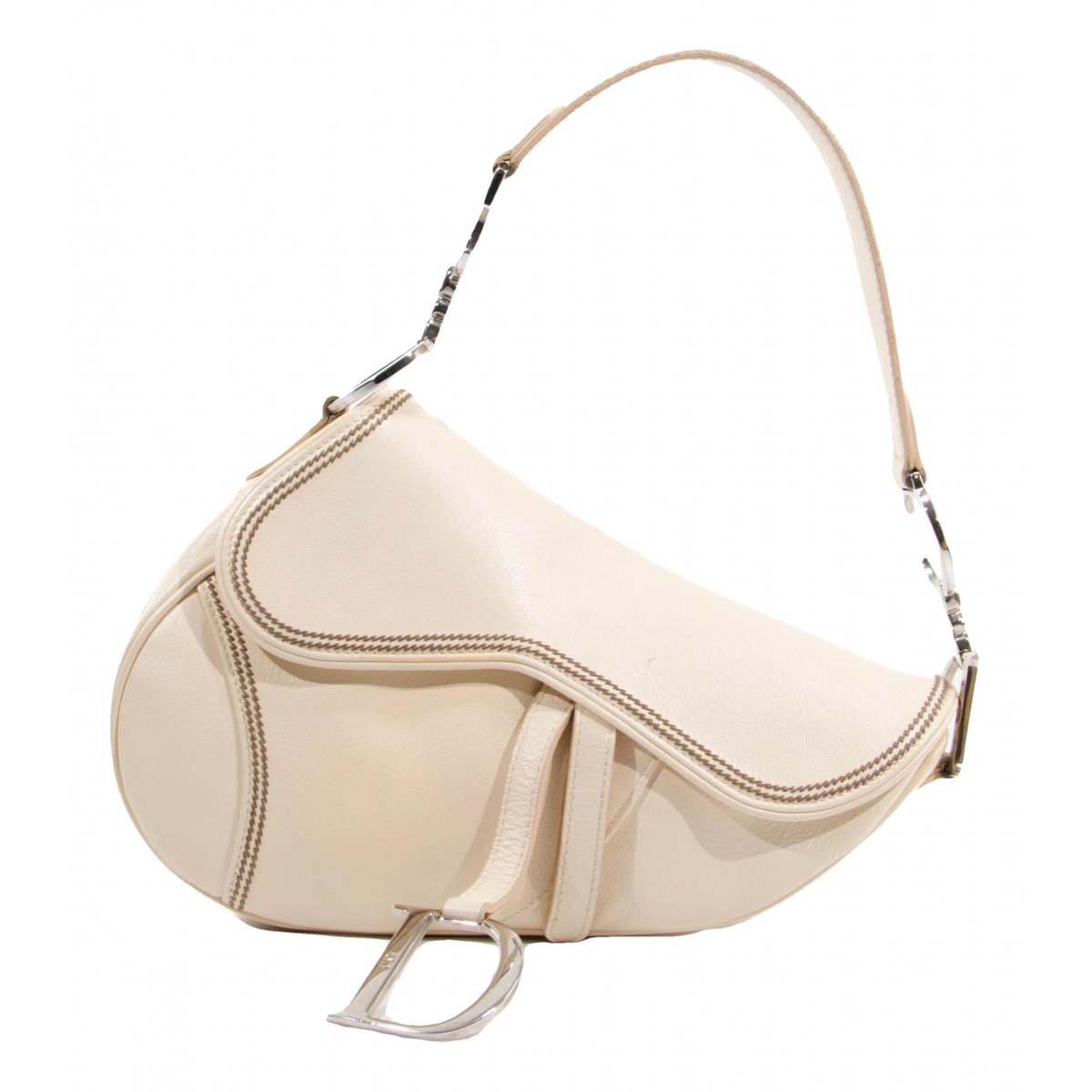 Saddle leather handbag