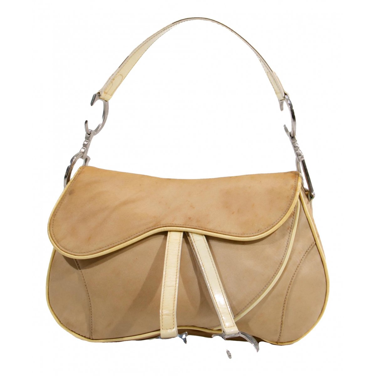 Double Saddle cloth handbag