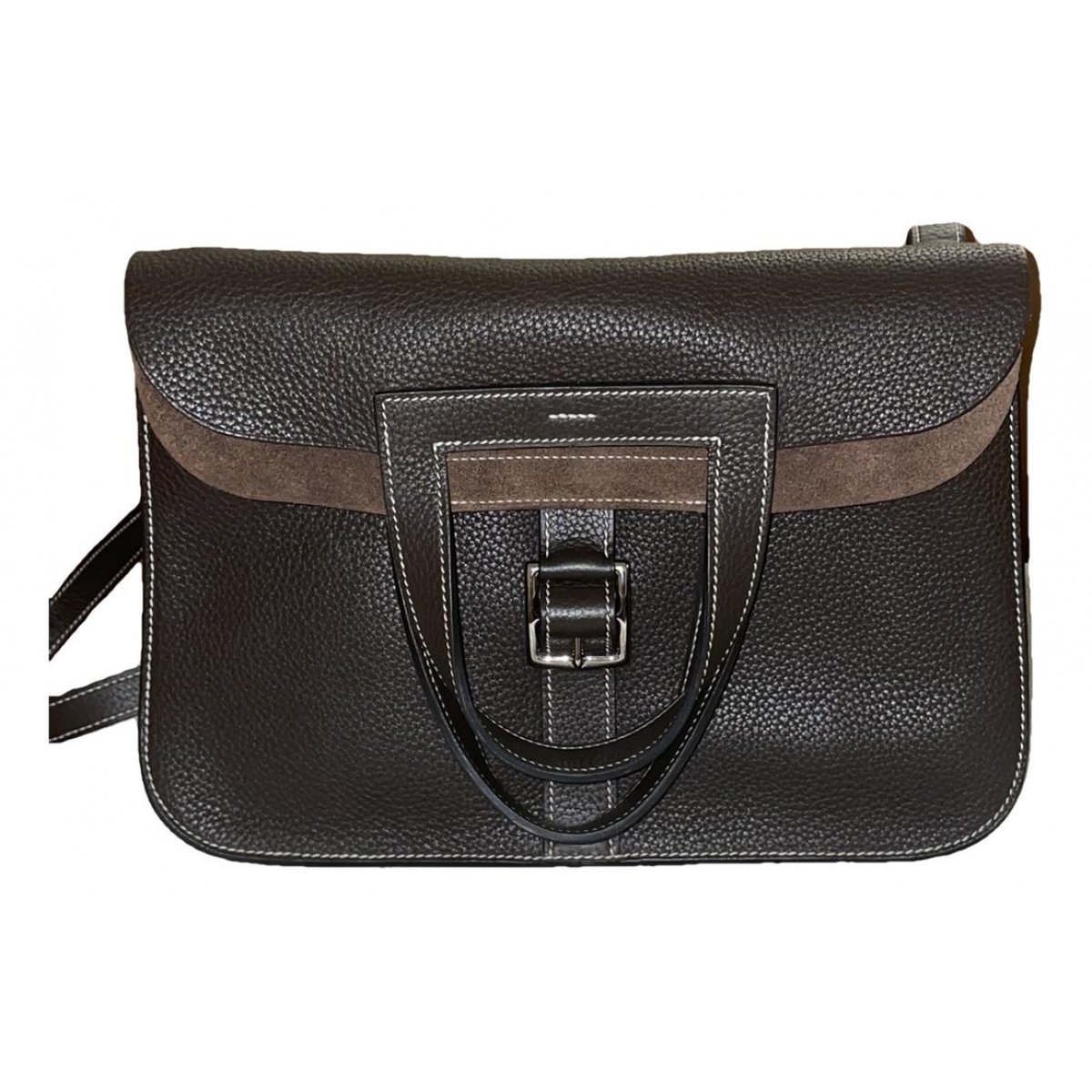 Halzan leather handbag