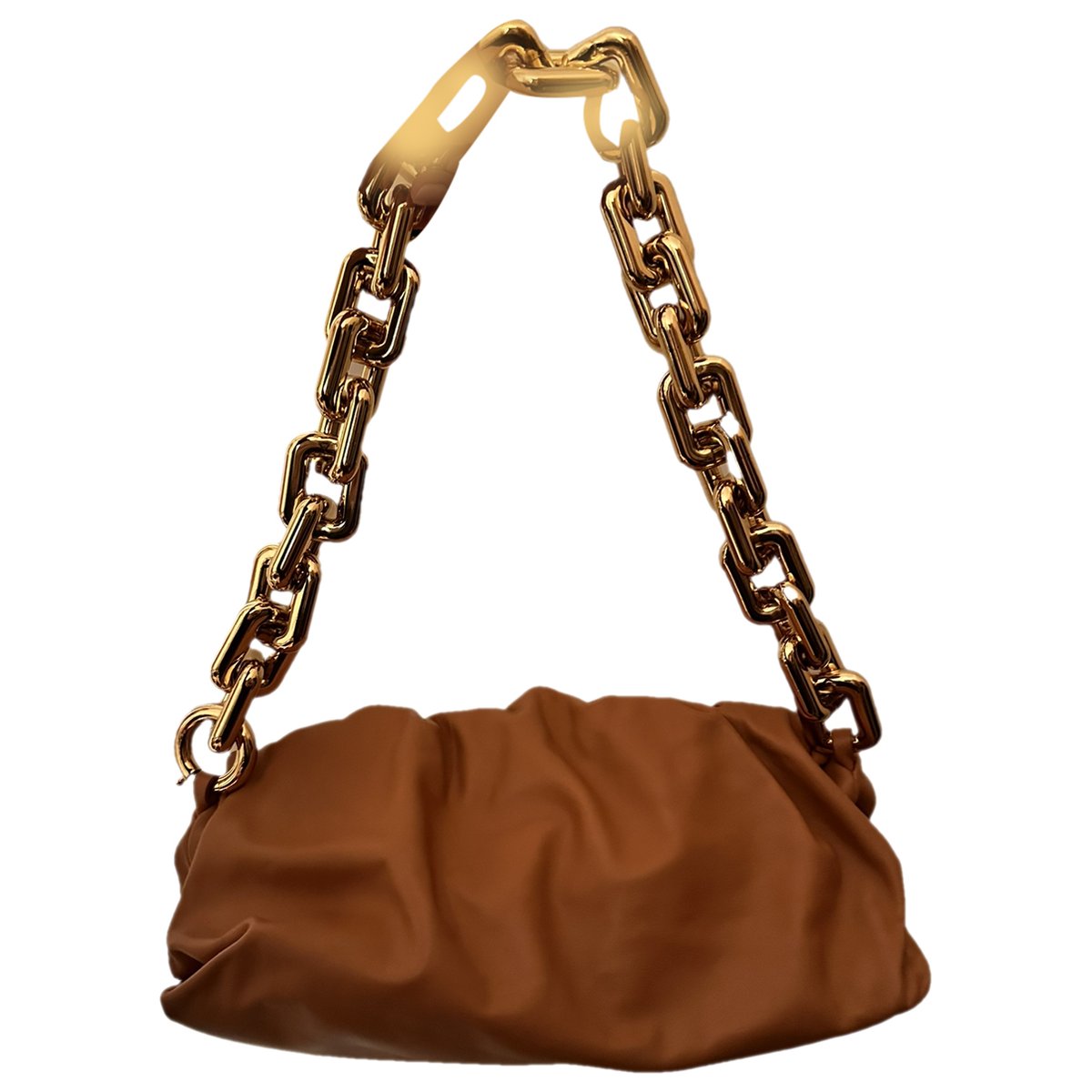 Chain Pouch leather handbag