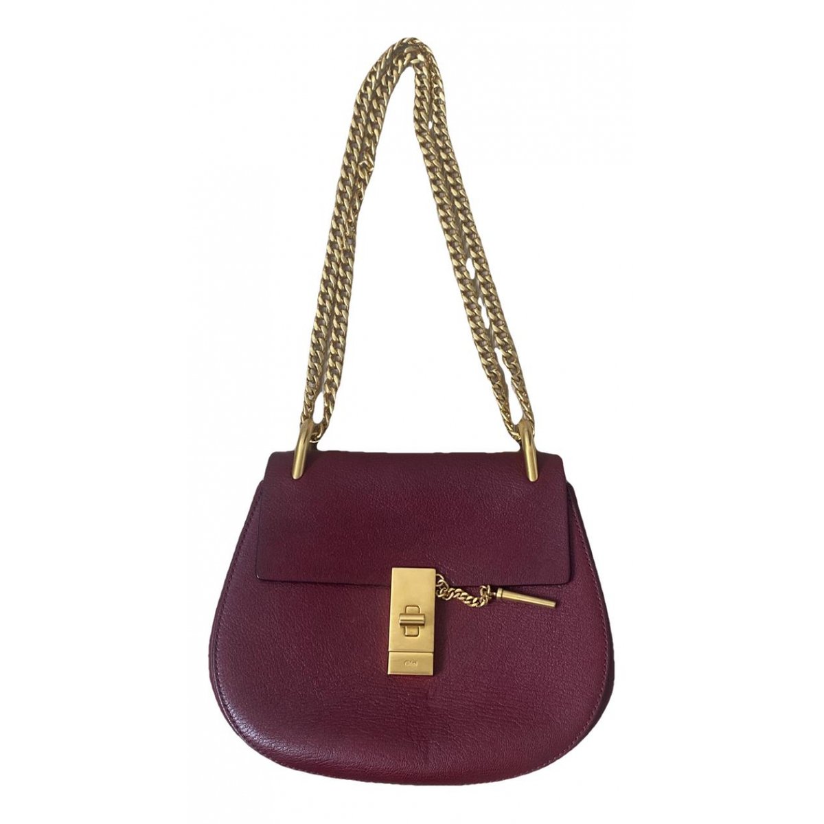 Drew leather crossbody bag