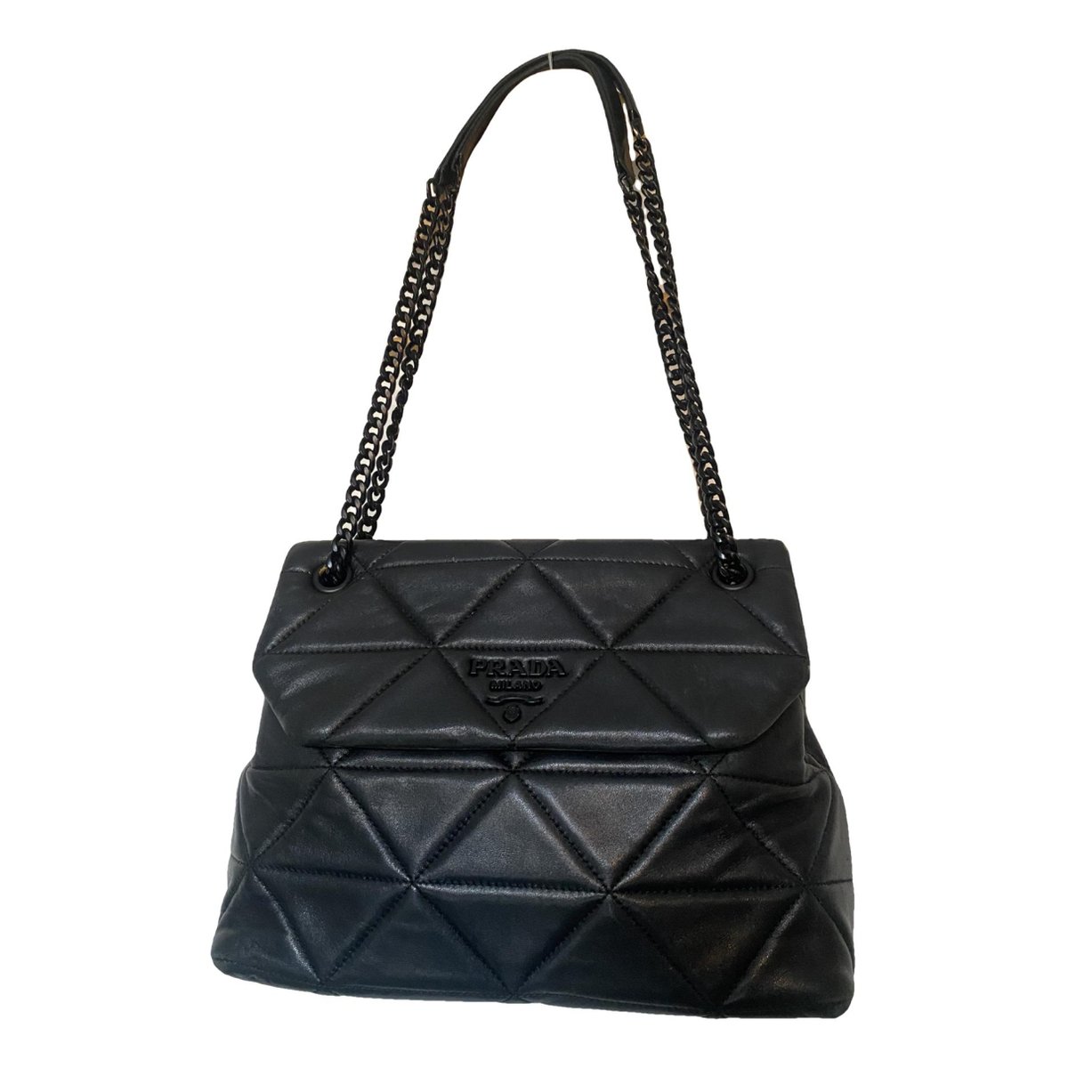 Spectrum leather handbag