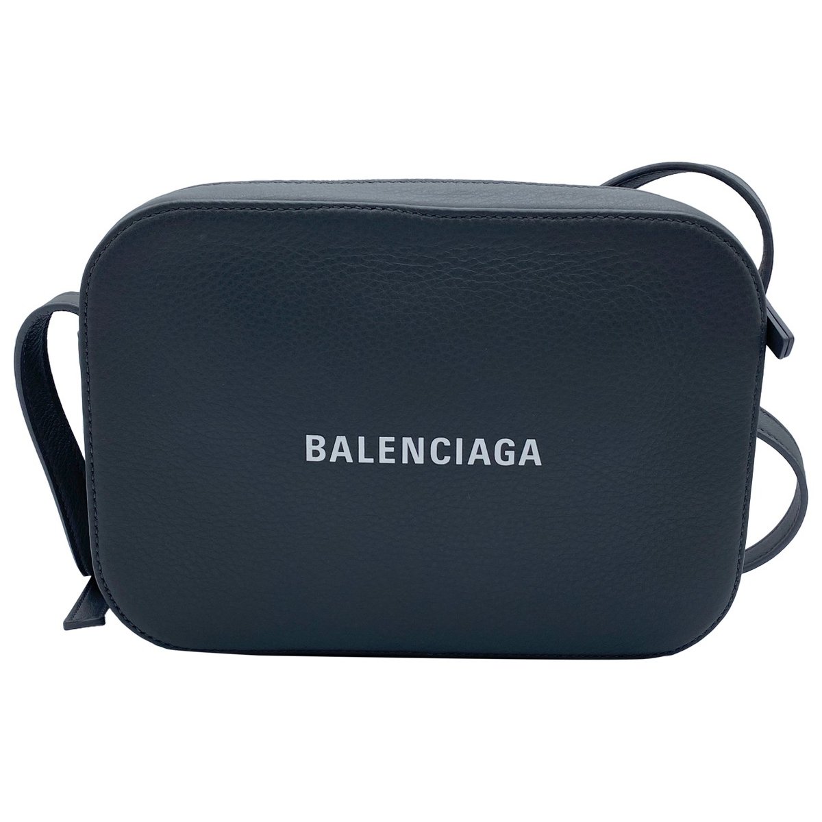 Camera leather crossbody bag