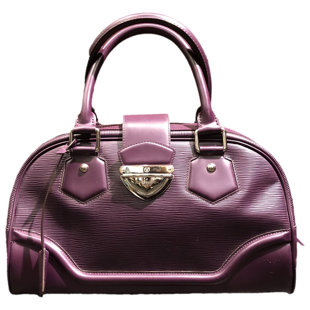 Montaigne Vintage leather handbag