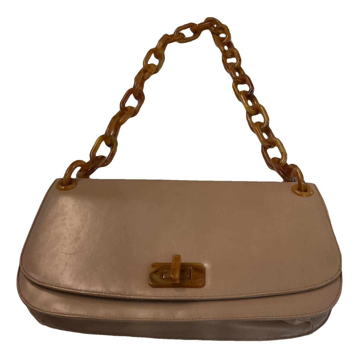Madras leather handbag