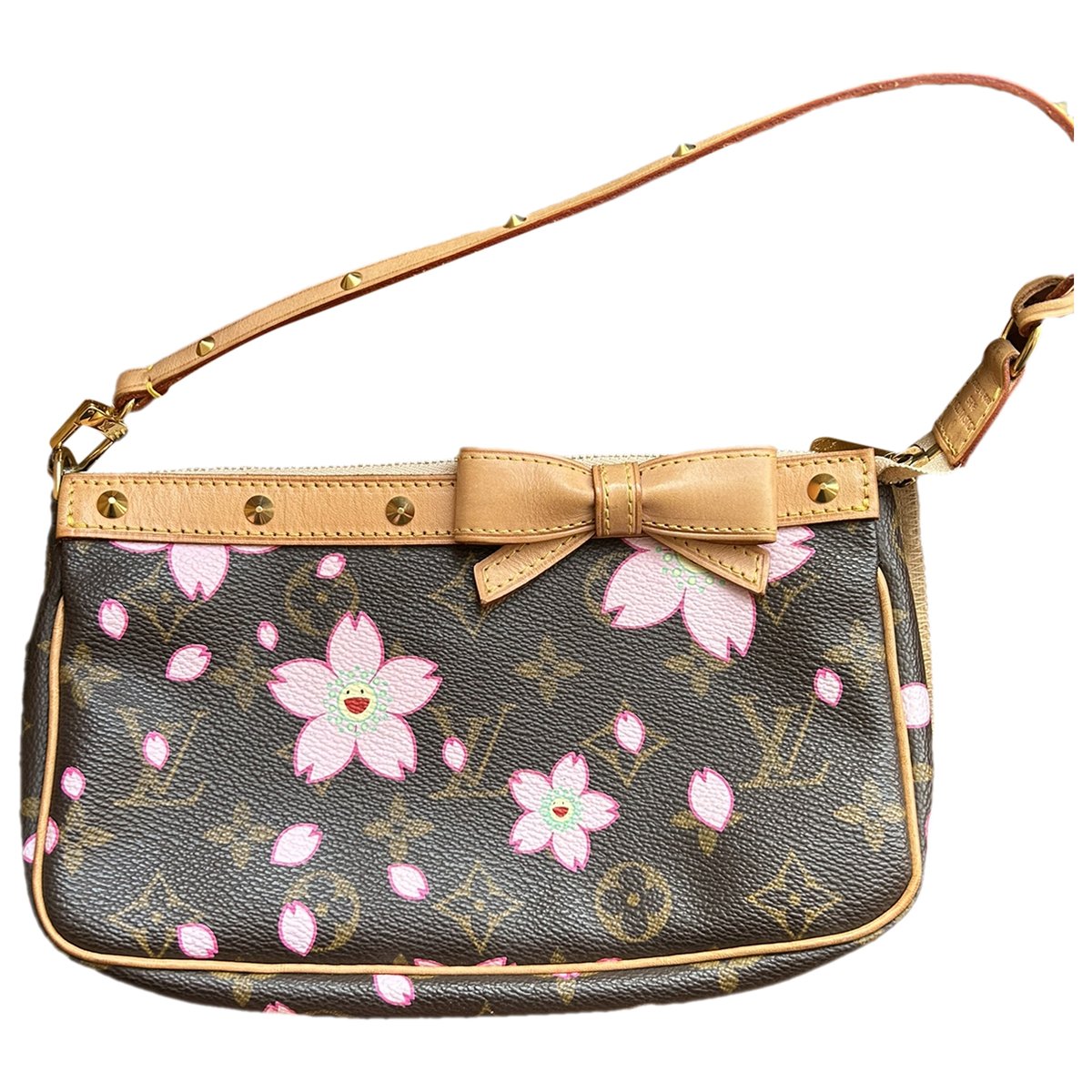 Pochette Accessoire leather handbag