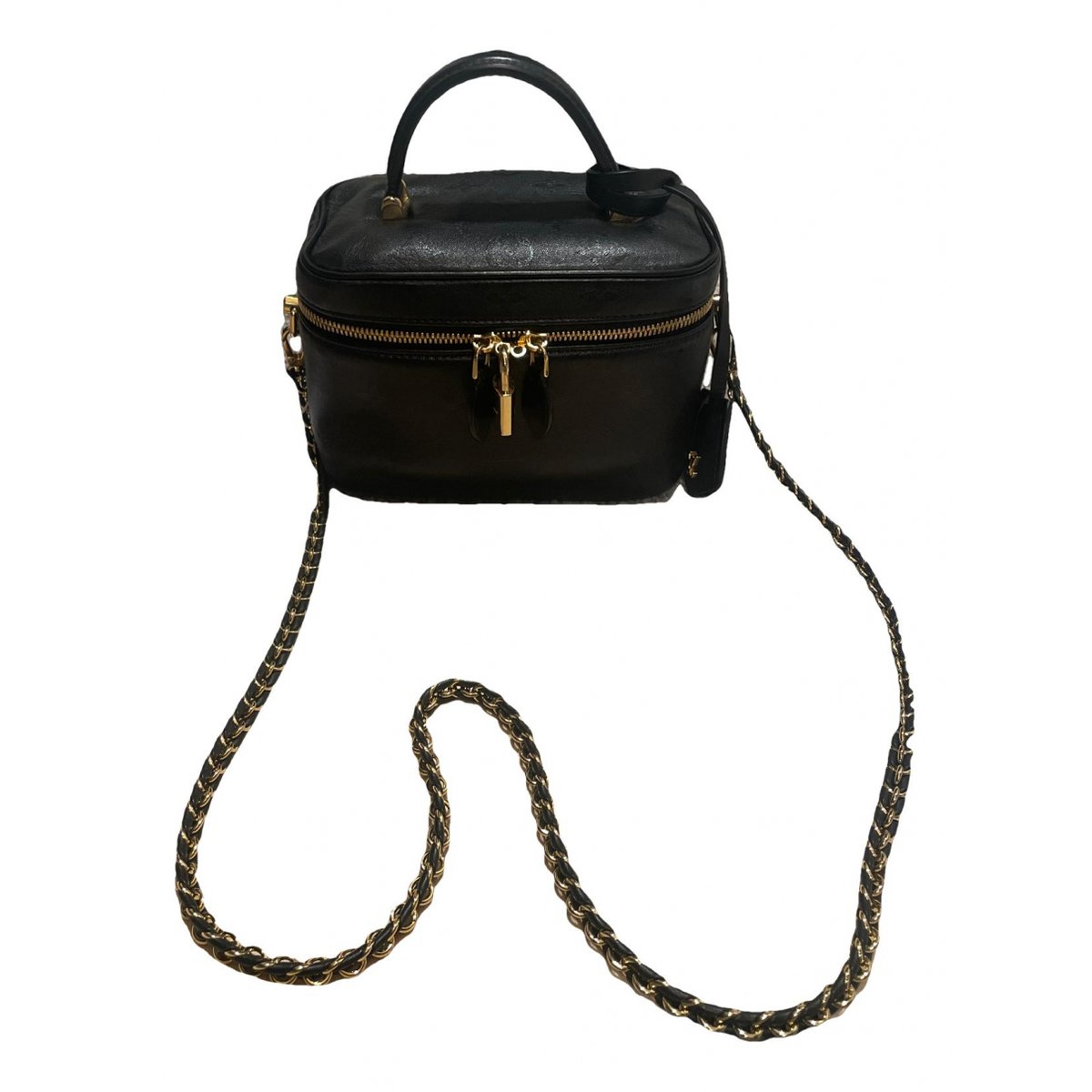 Vanity leather crossbody bag