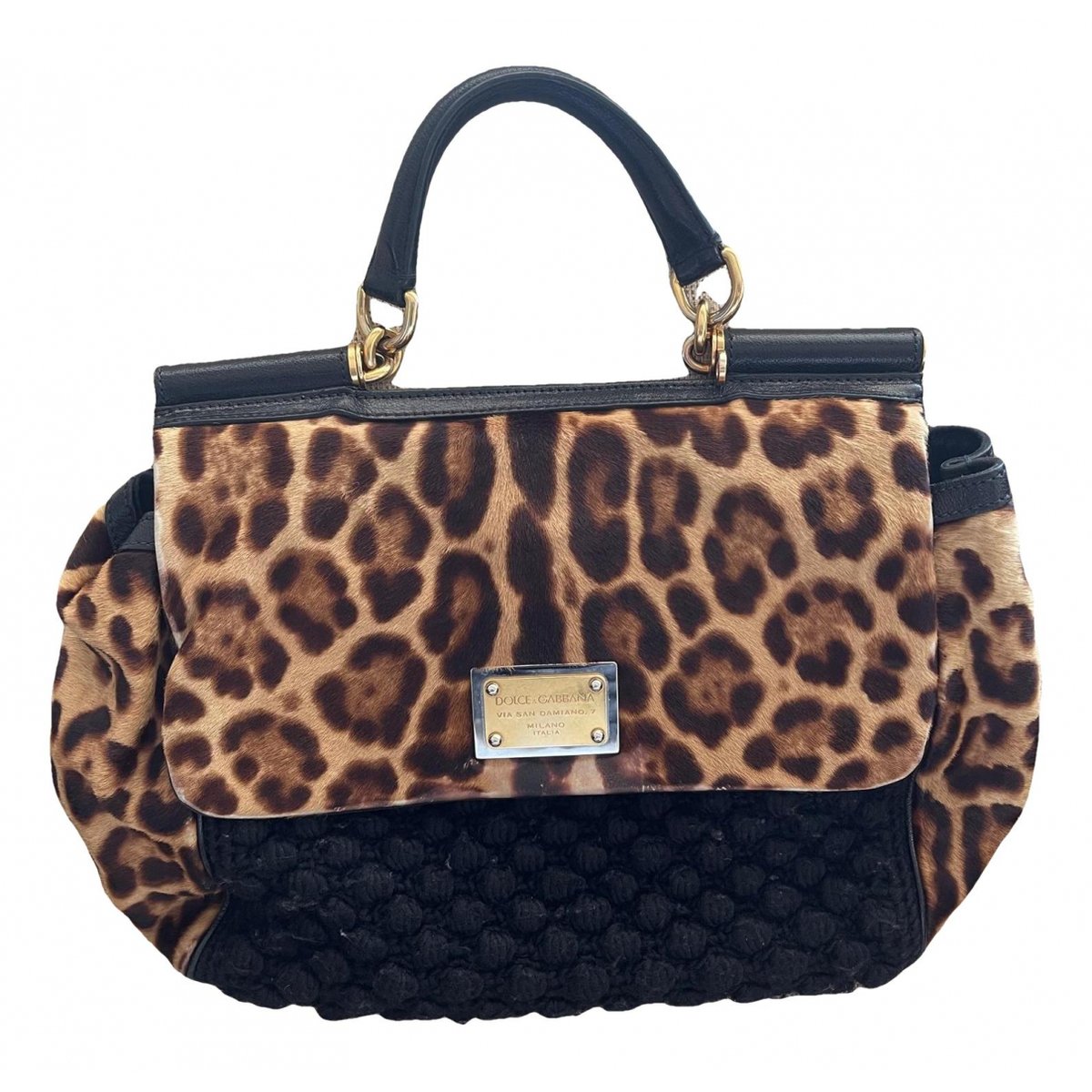 Beatrice faux fur bag