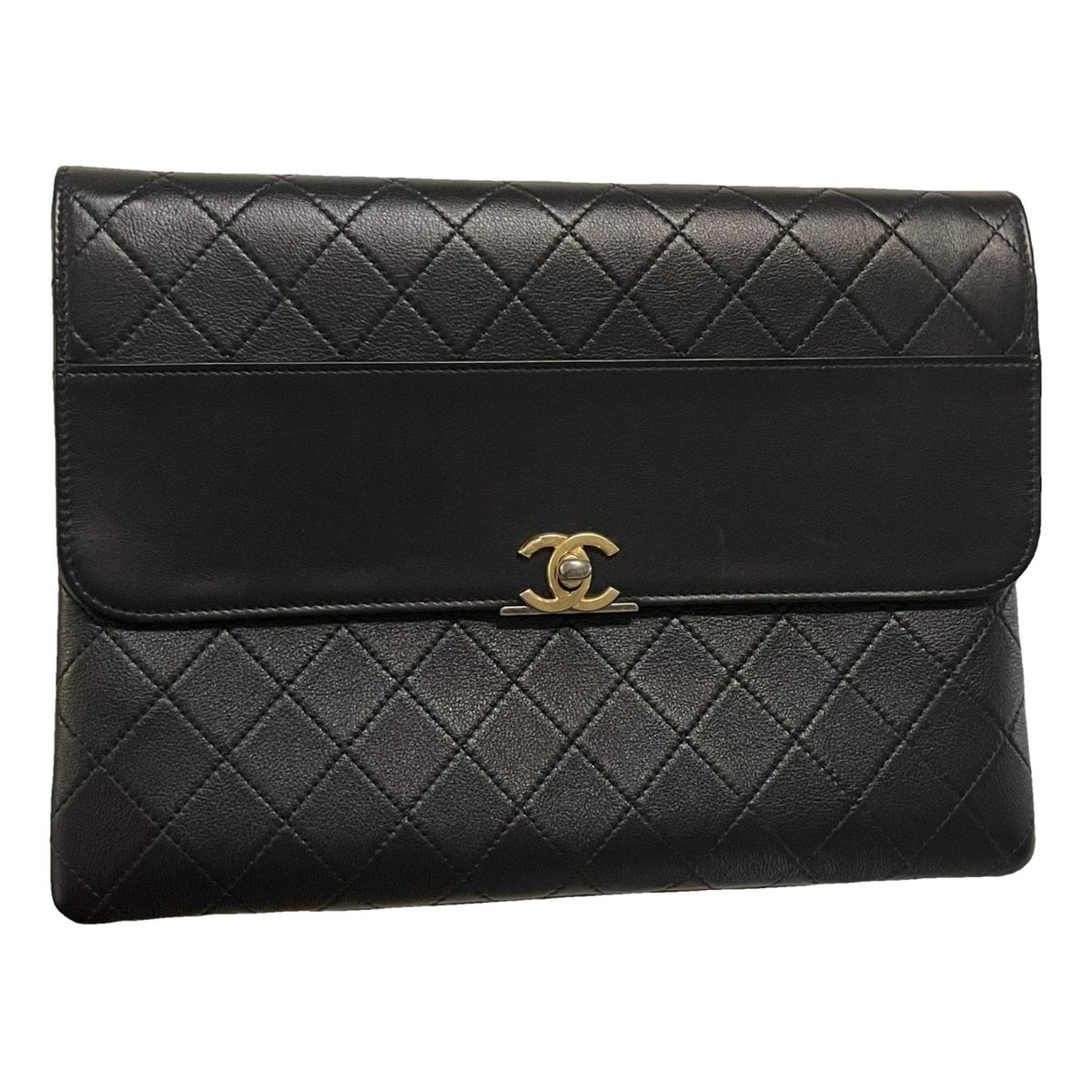 Timeless/Classique leather clutch bag