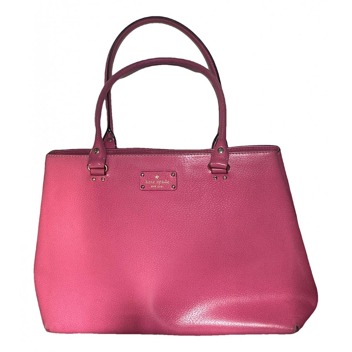 Leather tote