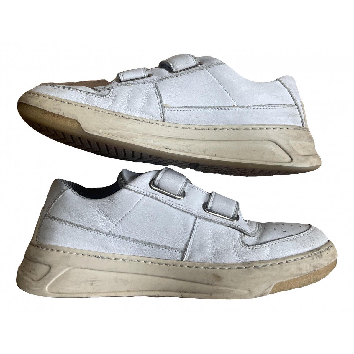 Steffey leather trainers