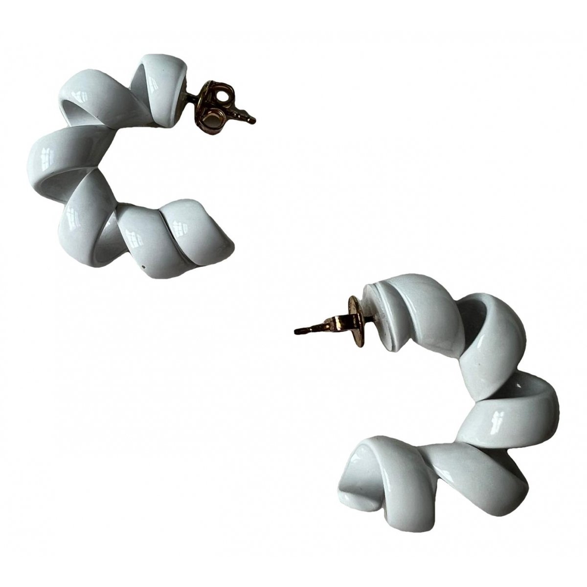 Turn ceramic earrings