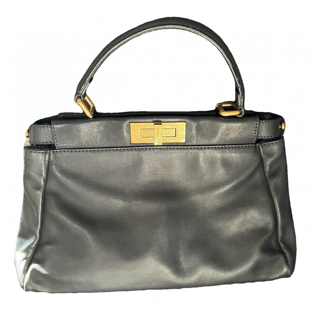 Peekaboo leather handbag