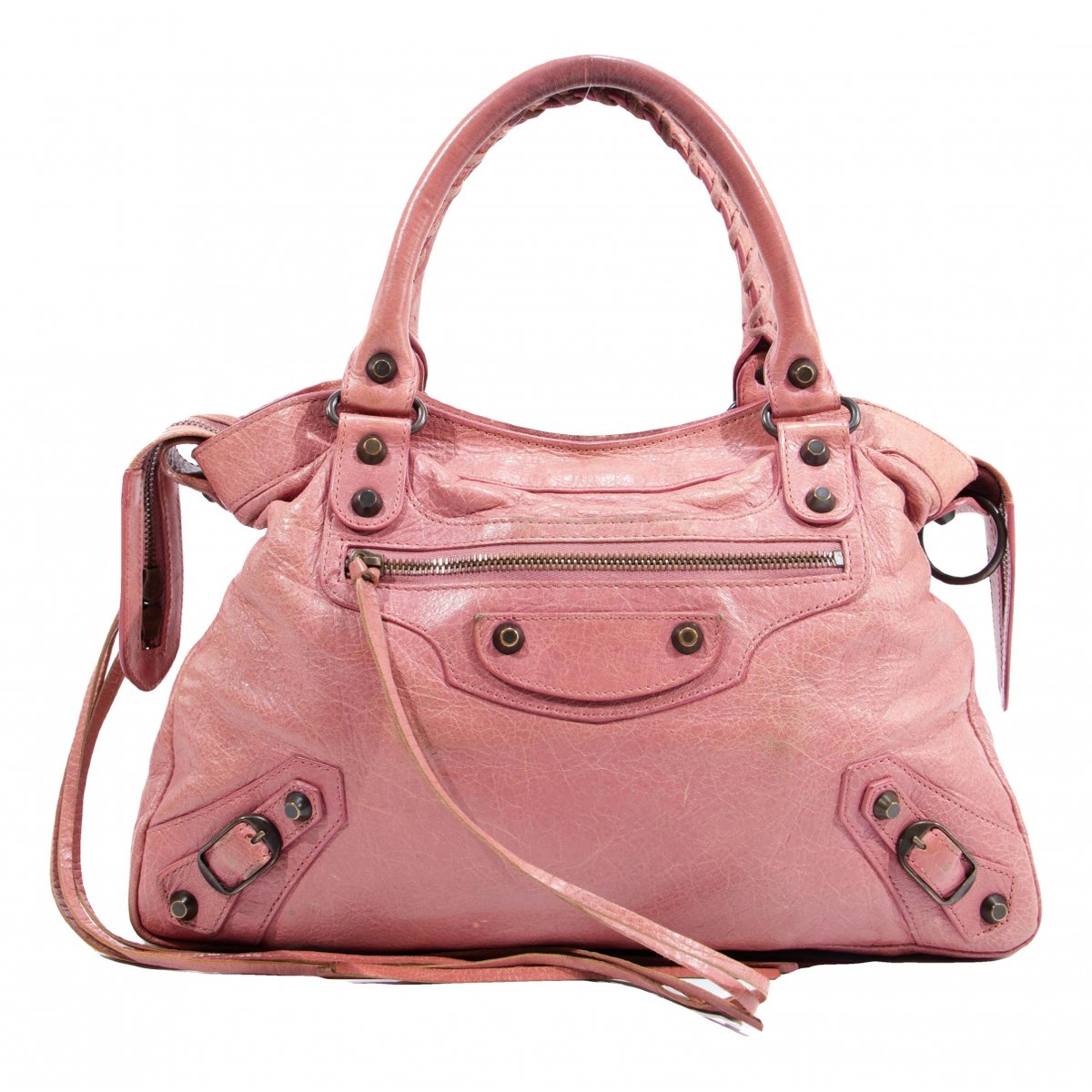 Vélo leather handbag