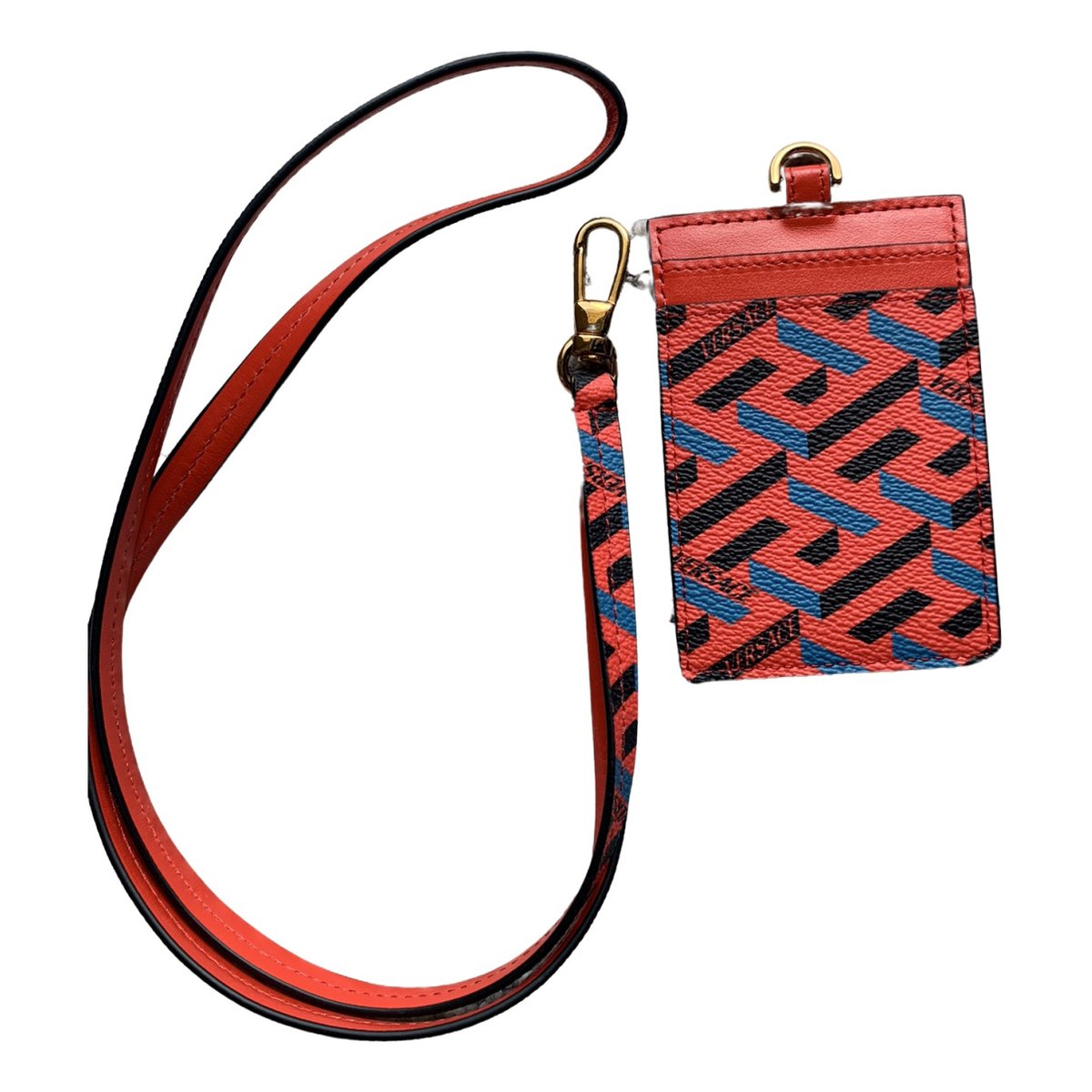 La Medusa leather card wallet
