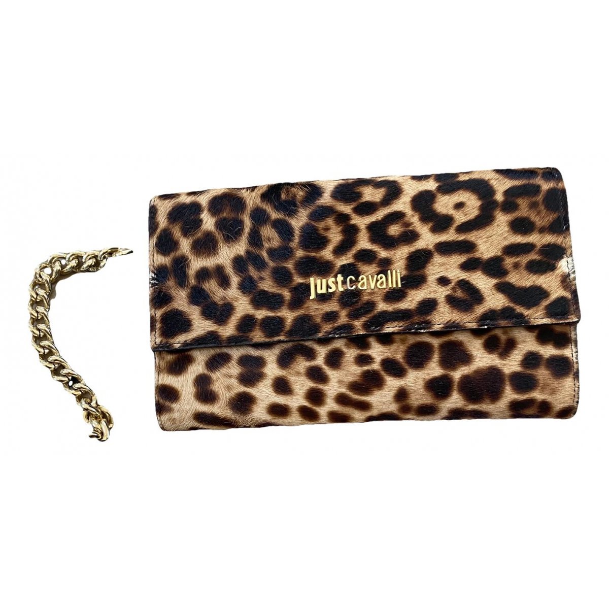 Pony-style calfskin clutch bag