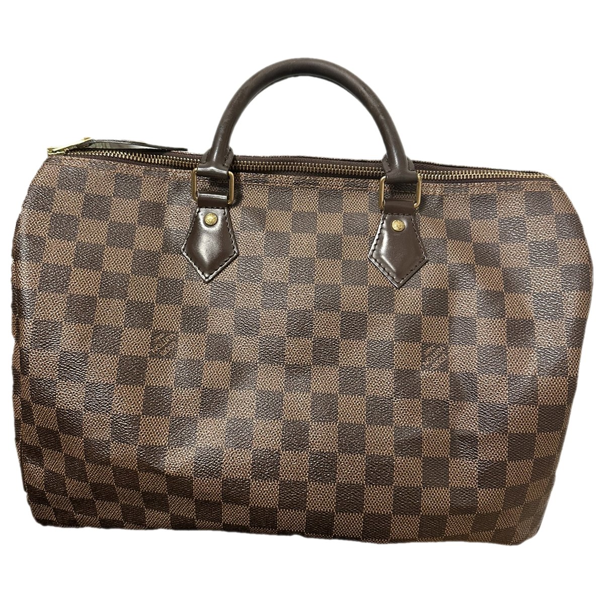 Speedy leather handbag