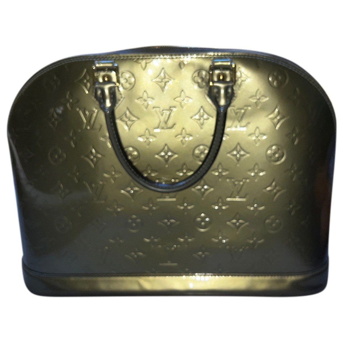 Alma patent leather handbag