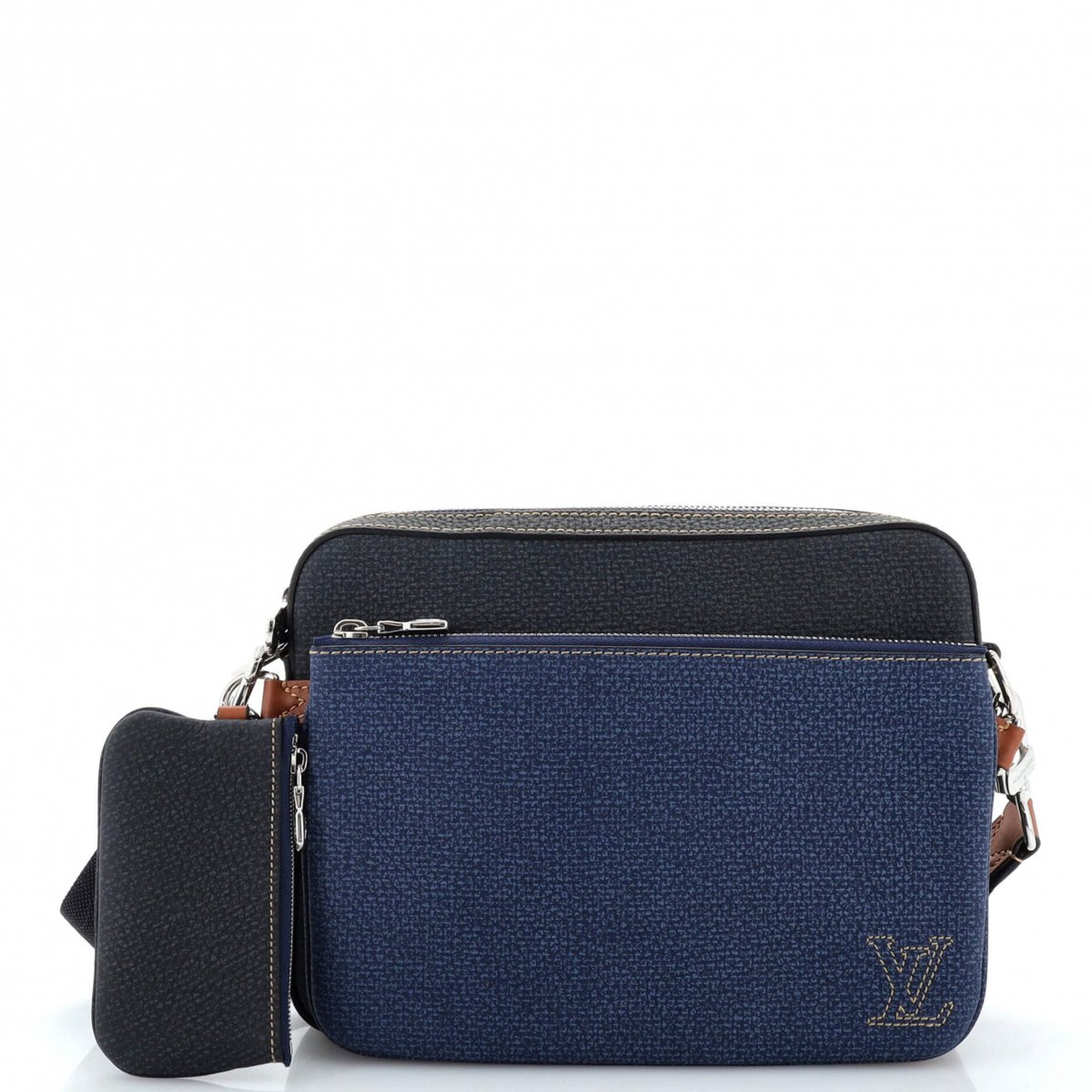 Trio Messenger leather handbag