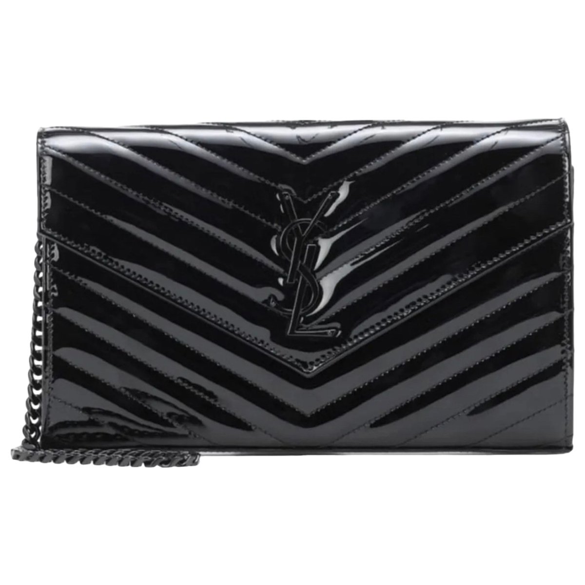Cassandra patent leather handbag