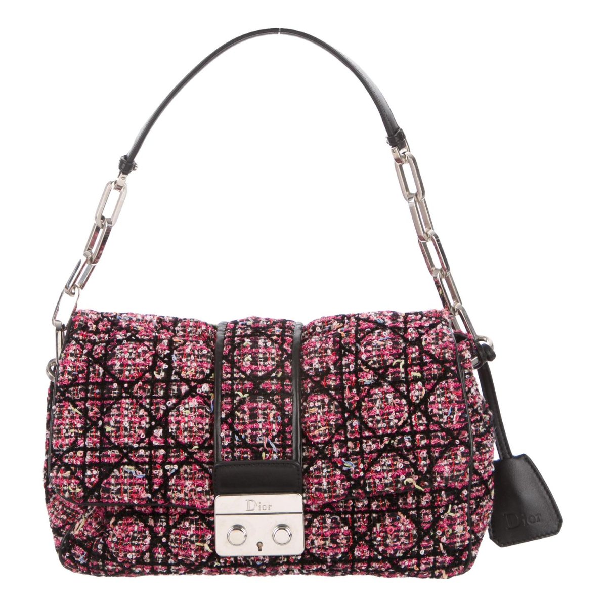 Miss Dior tweed crossbody bag