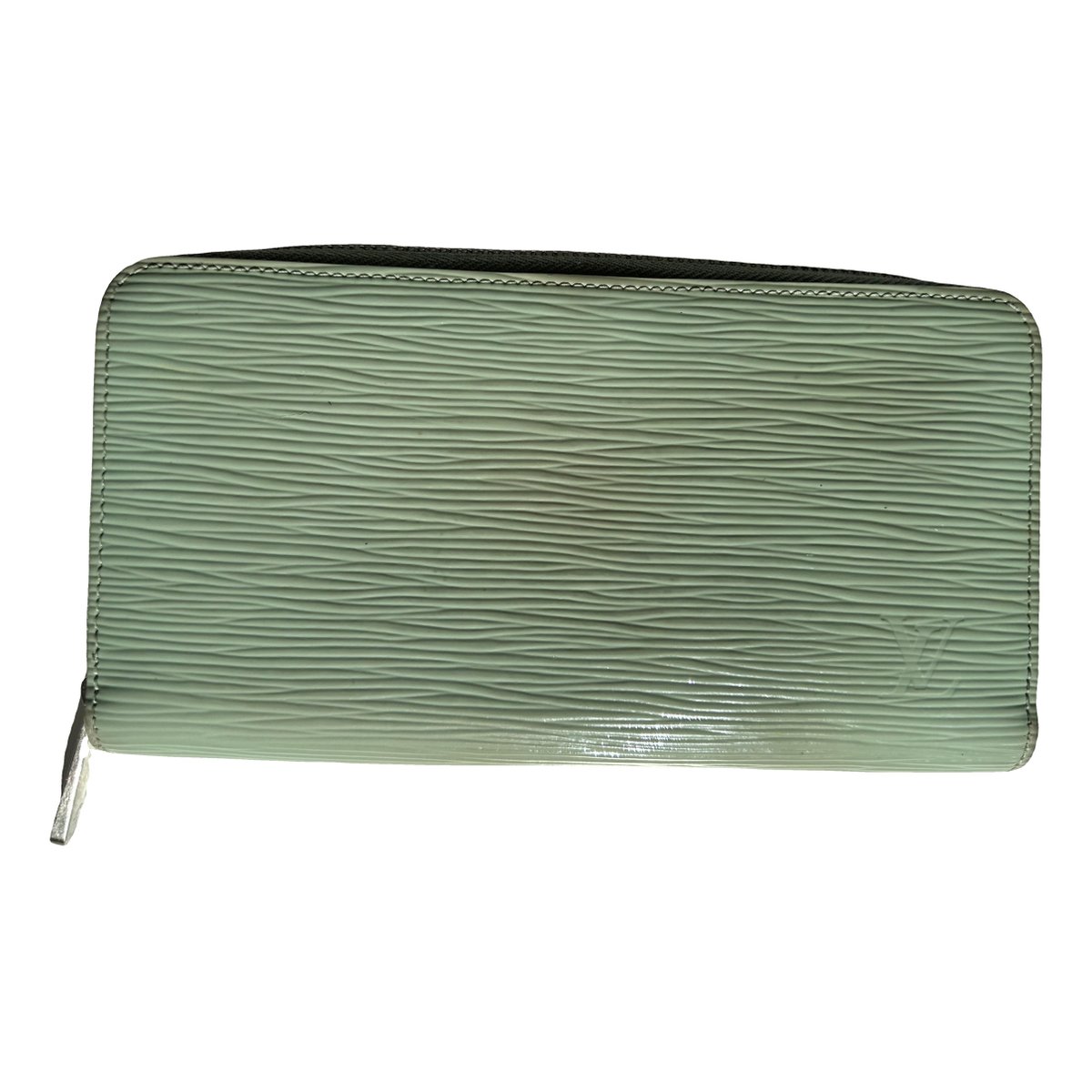 Zippy leather purse