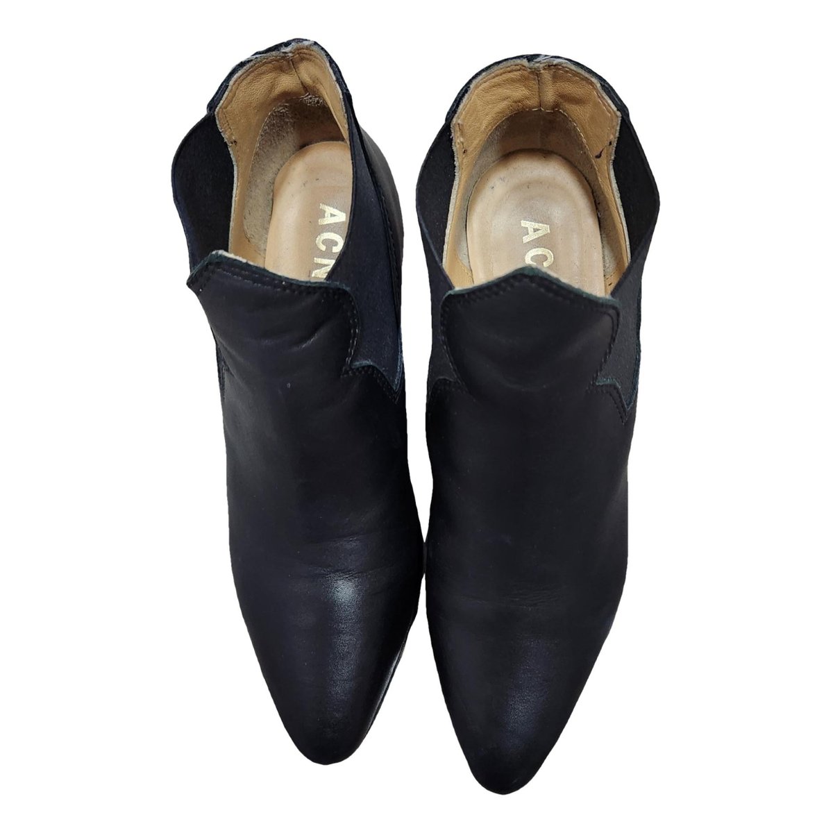 Donna leather ankle boots