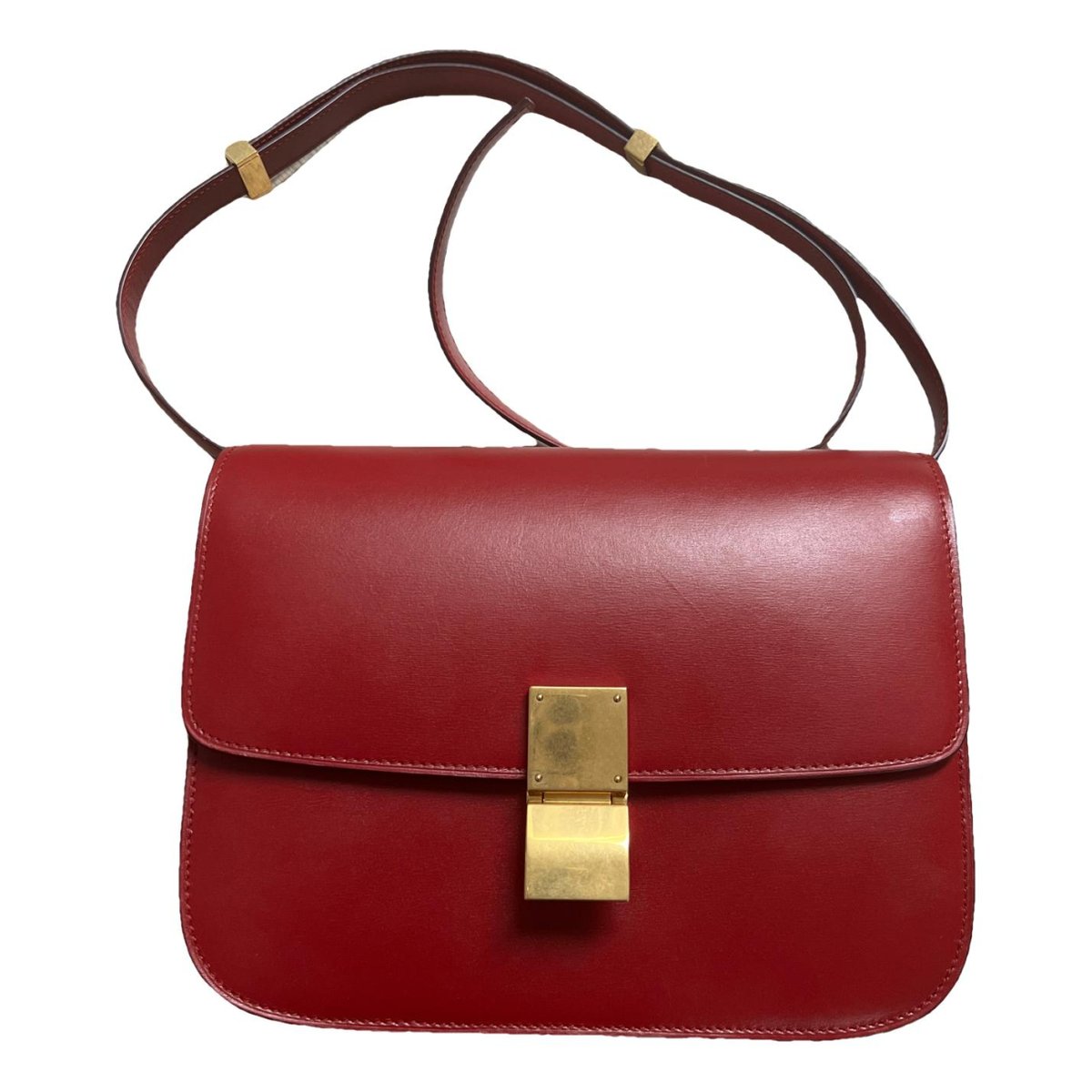 Classic leather crossbody bag
