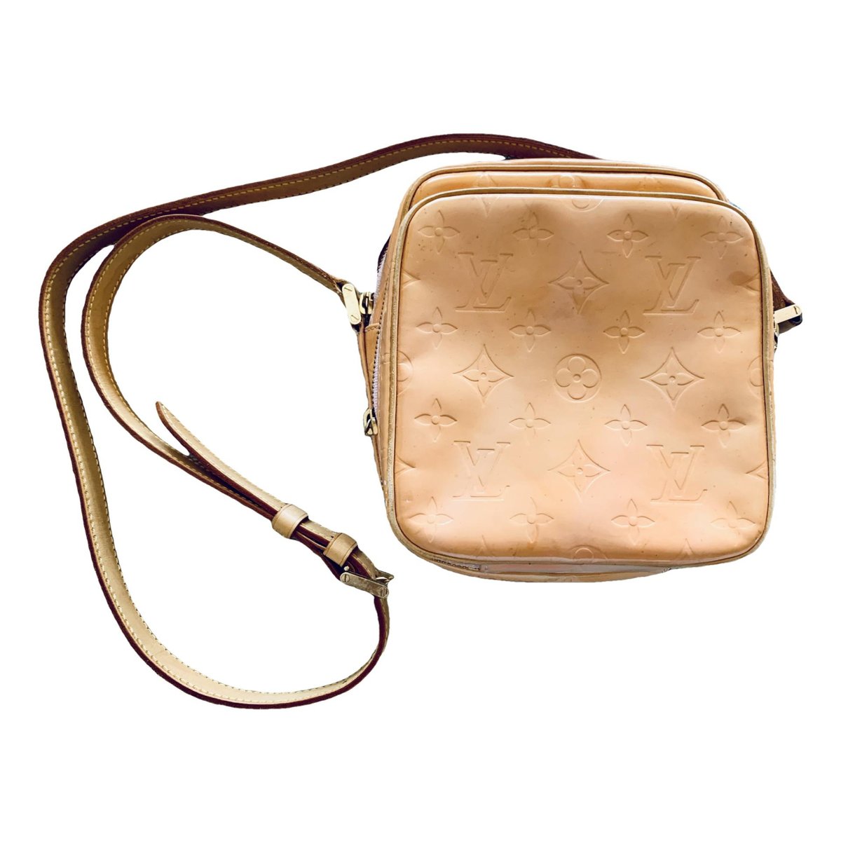 Amazon patent leather crossbody bag