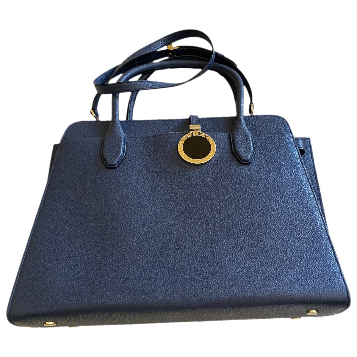 Bulgari leather handbag
