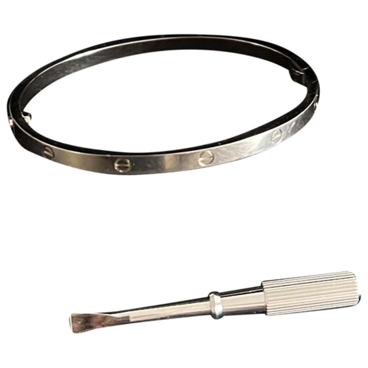 Love PM white gold bracelet