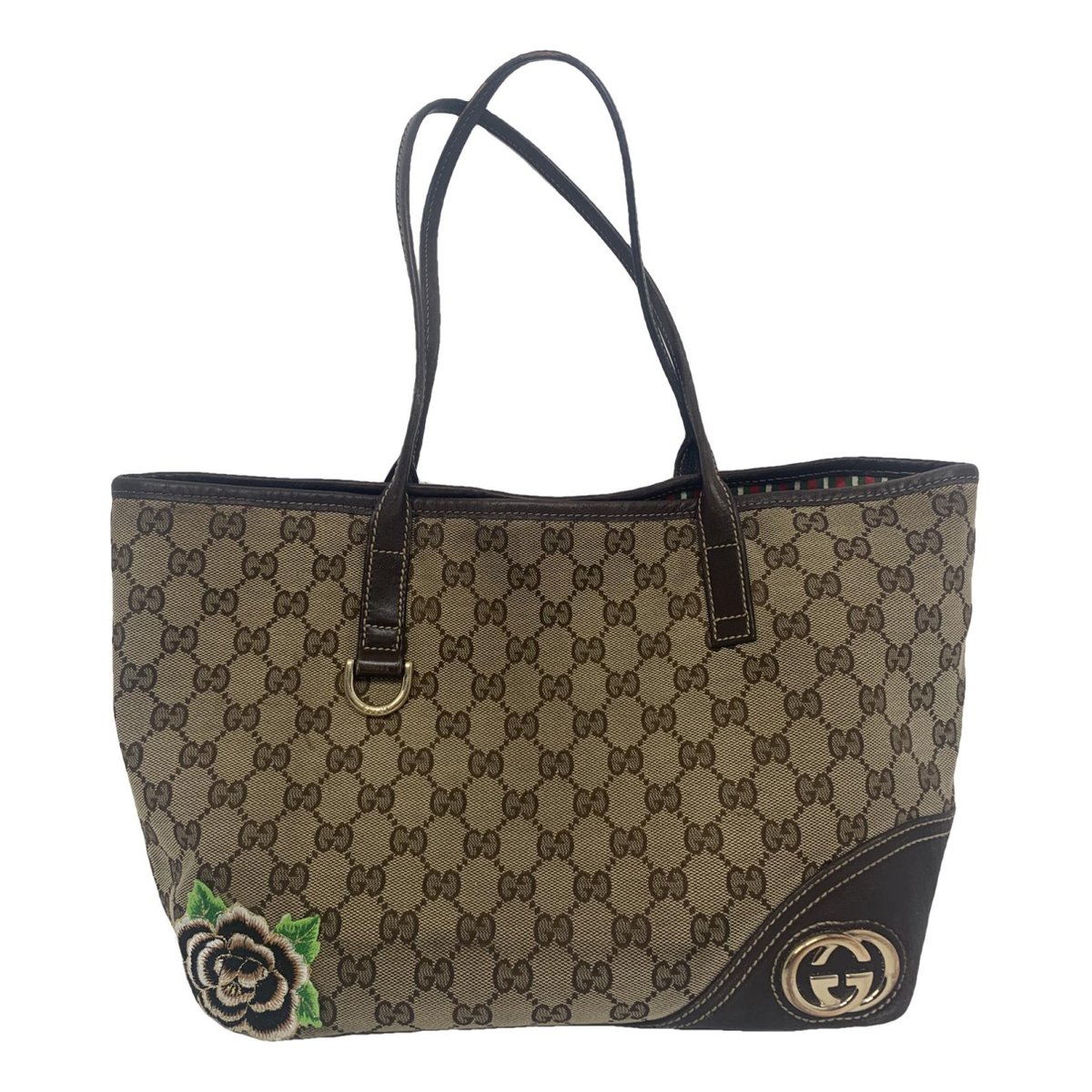 Britt leather tote