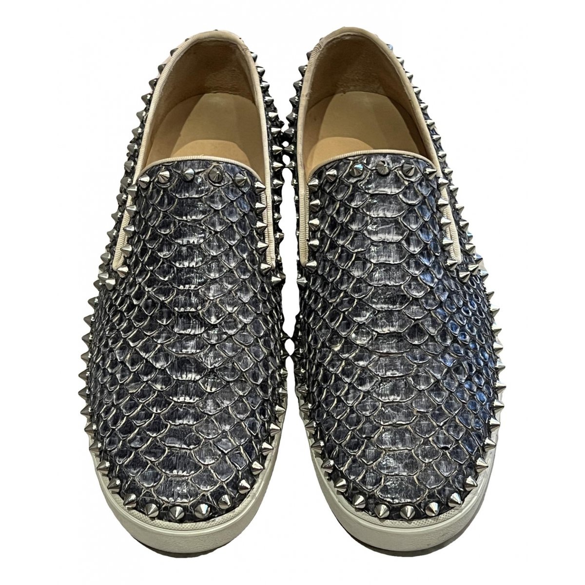 Pik Boat leather trainers