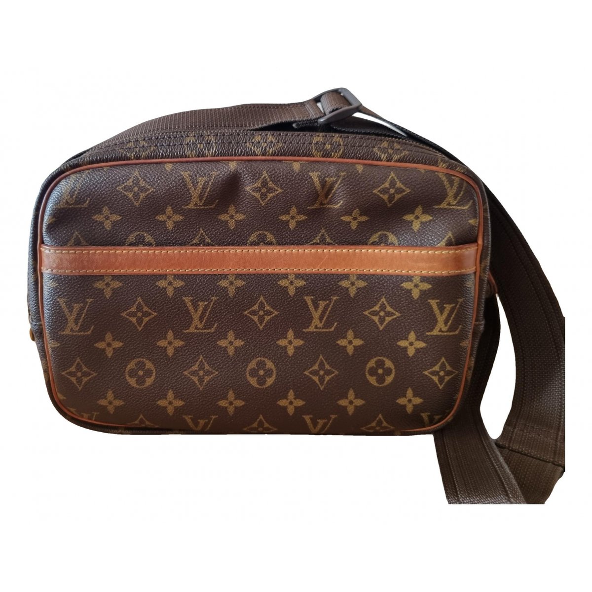 Reporter cloth crossbody bag