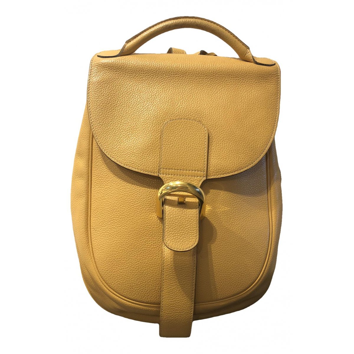 Brillant leather backpack