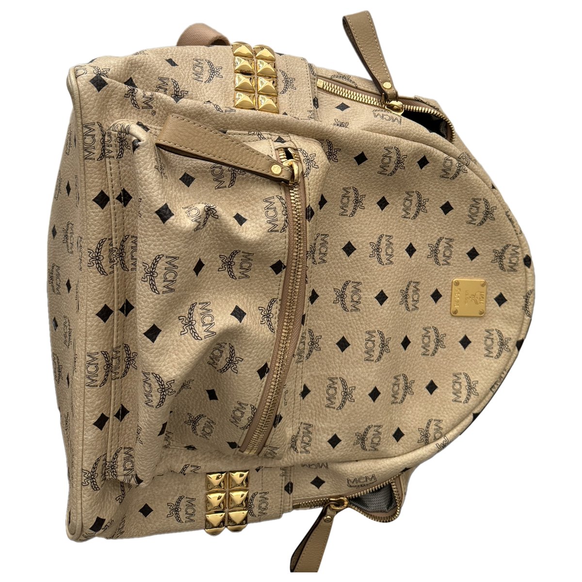 Stark leather backpack