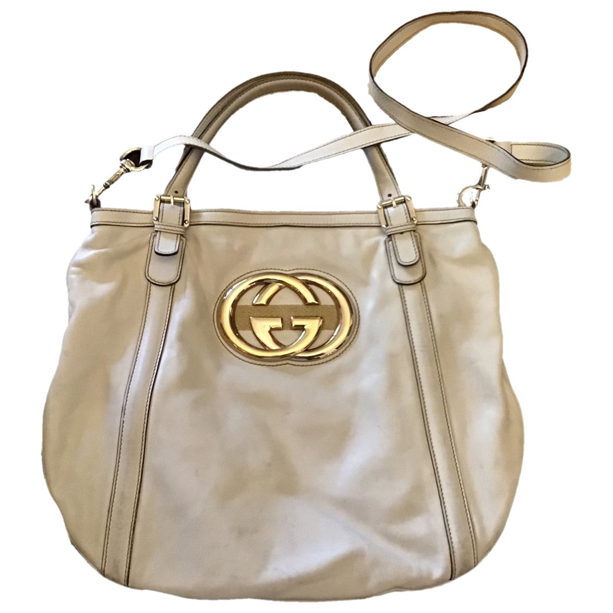 Britt leather handbag