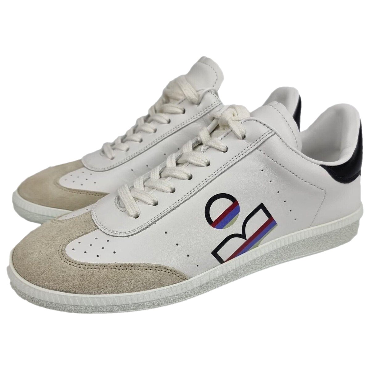Bryce leather trainers