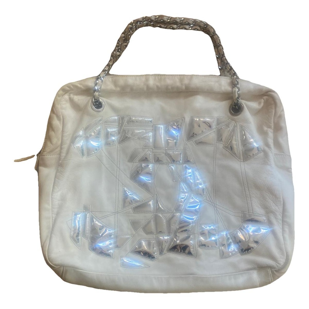 Grand shopping leather tote