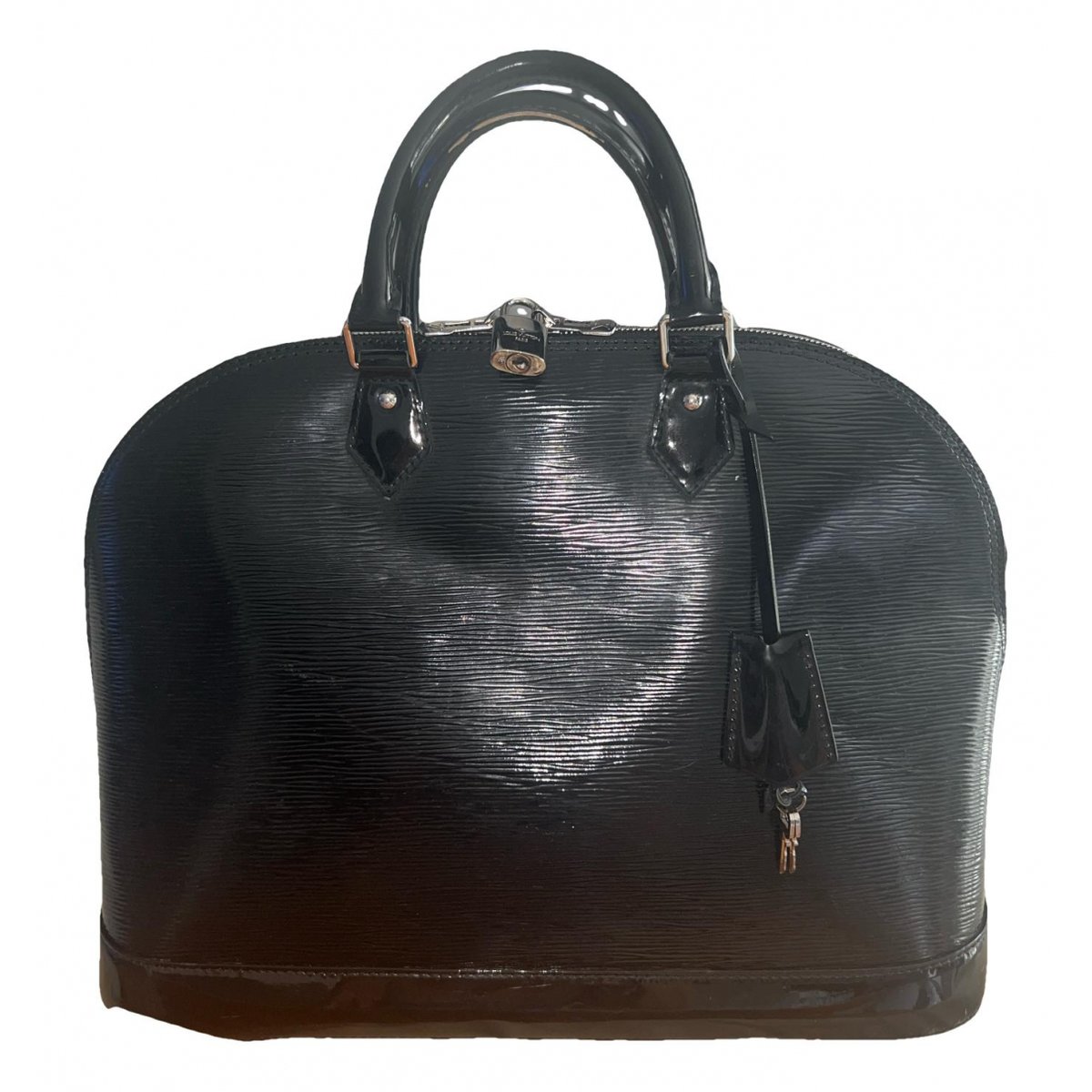 Alma patent leather handbag