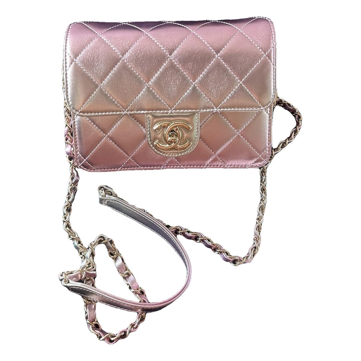 Wallet On Chain Timeless/Classique leather crossbody bag