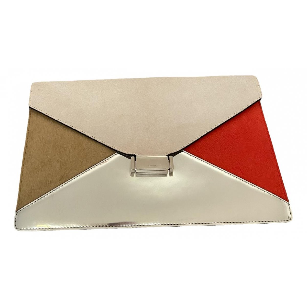 Diamond Clutch leather clutch bag