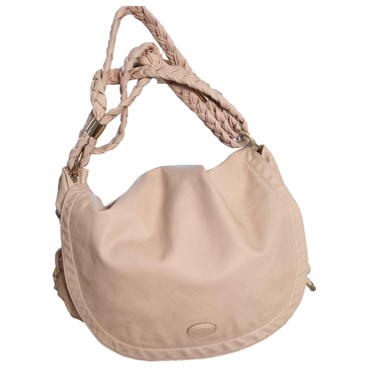 Shopping Media leather handbag