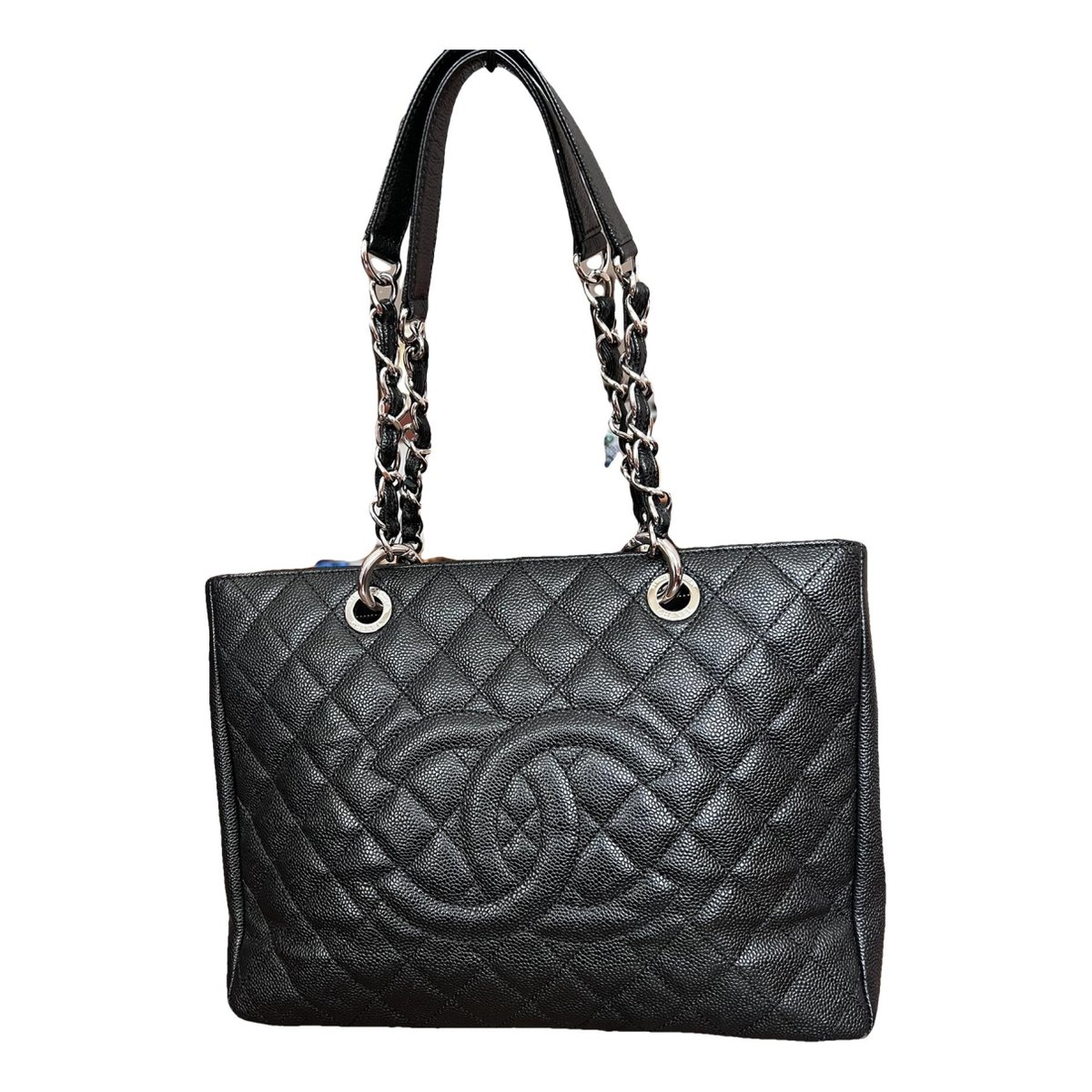 Grand shopping leather tote