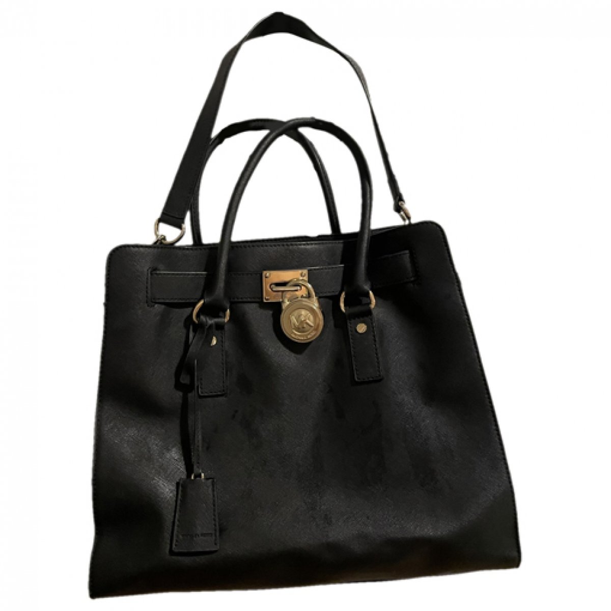 Hamilton patent leather handbag