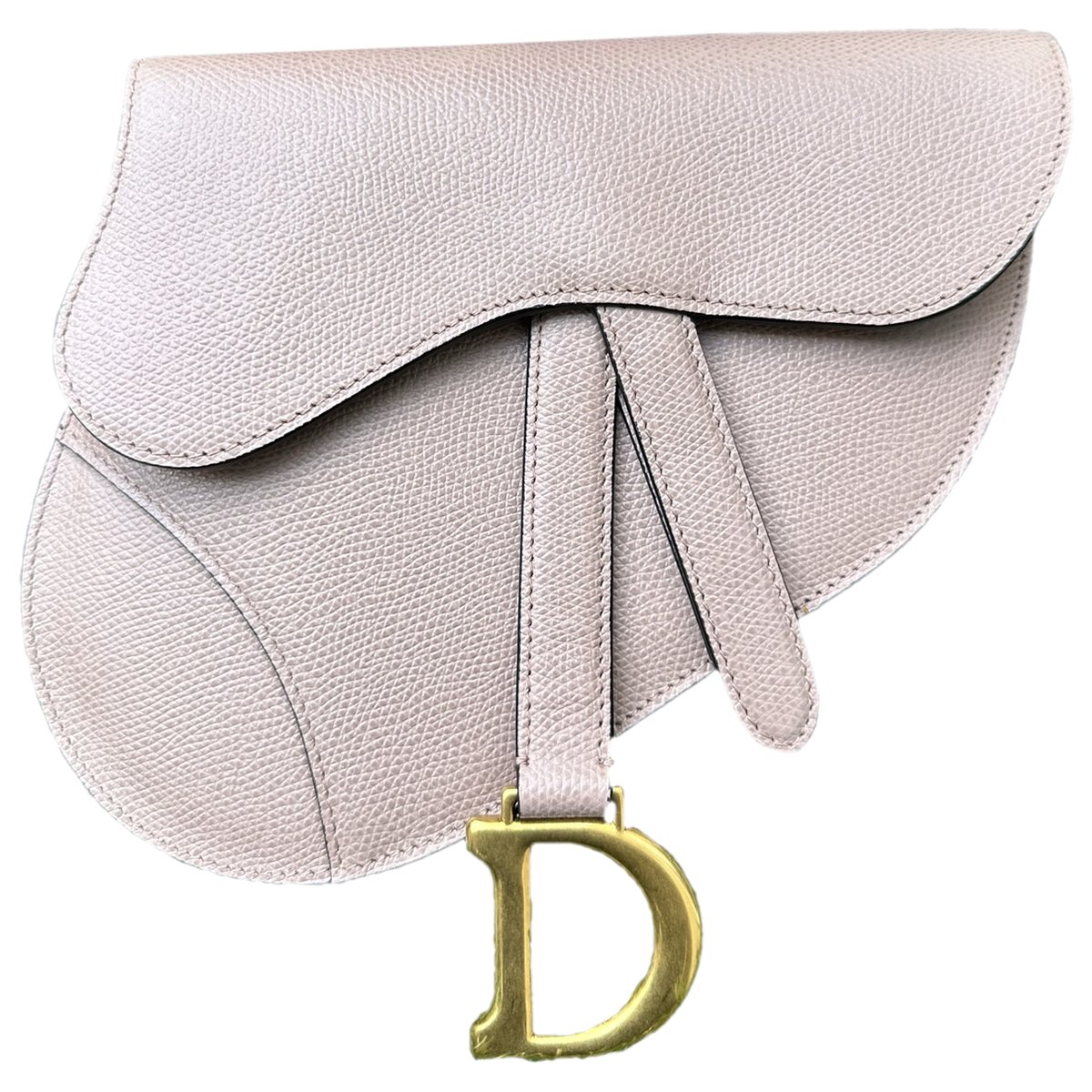 Saddle leather handbag