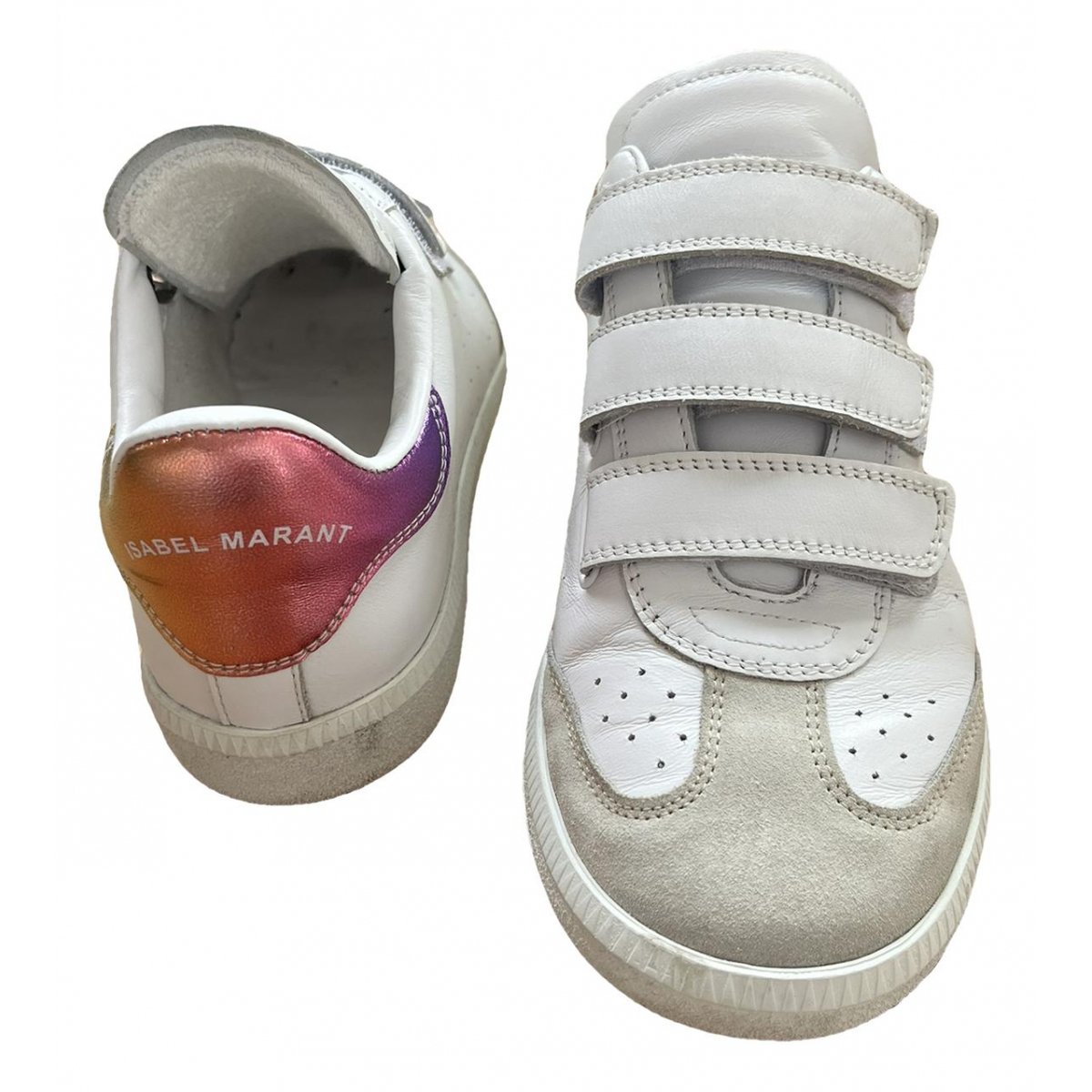 Beth leather trainers