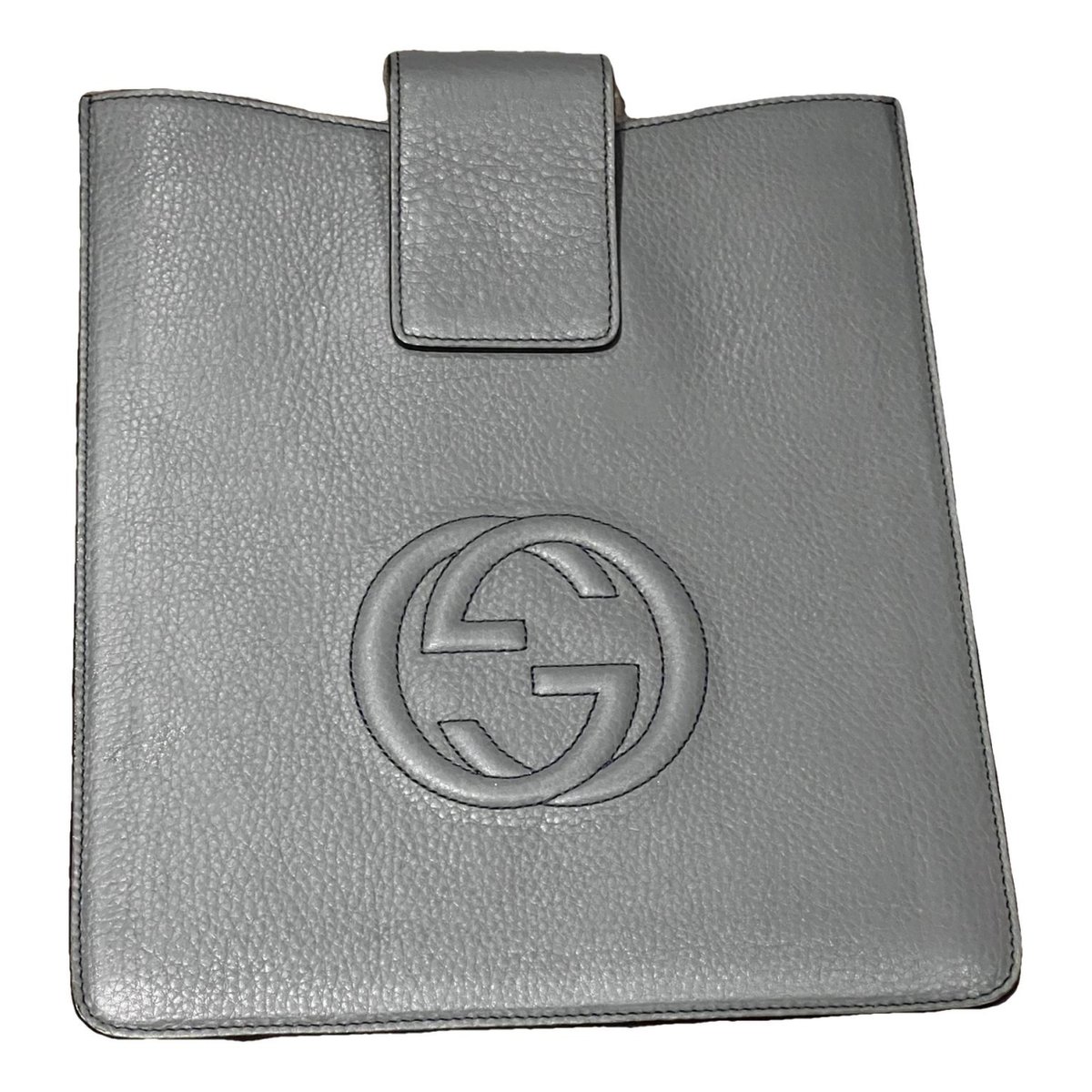Soho leather clutch bag