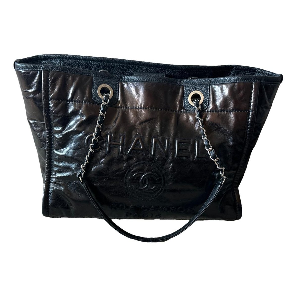 Deauville leather tote